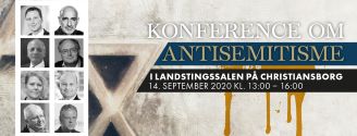 Konference om antisemitisme på Christiansborg mandag den 14. september 2020
