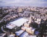 Jerusalem - med sne