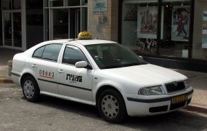 Skoda Oktavia - den mest populære taxa i Israel