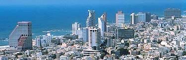 Udsigt over Tel Aviv